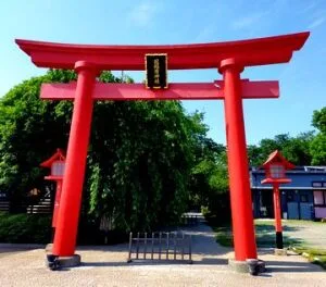 太田・桐生ルートの冠稲荷神社