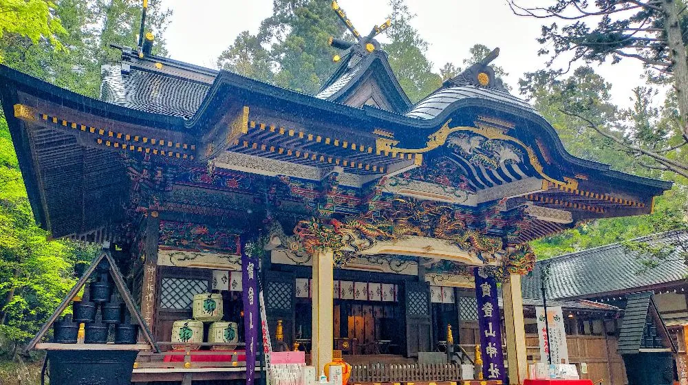 寳登山神社の社殿