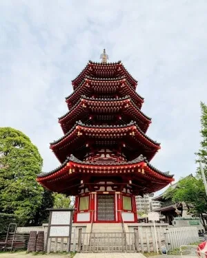 川崎大師八角五重塔