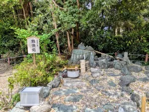 櫻木神社「銭洗い処」