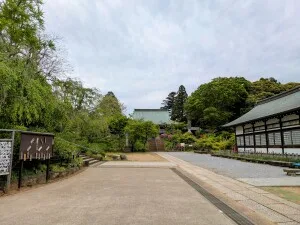 本土寺境内