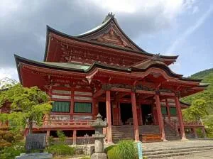 甲斐善光寺の金堂(本堂)