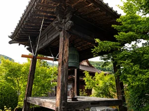 法蓋山 東光寺の鐘楼