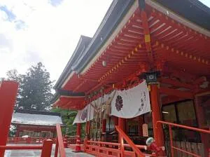 金櫻神社の拝殿