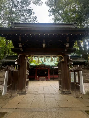 赤坂氷川神社の中門