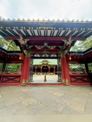 根津神社の唐門