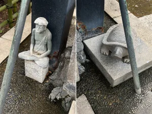 品川神社の手水舎
