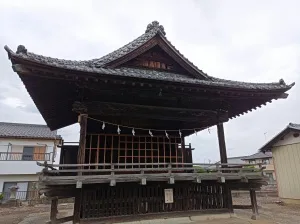 氷川八幡神社の能舞台（神楽殿）