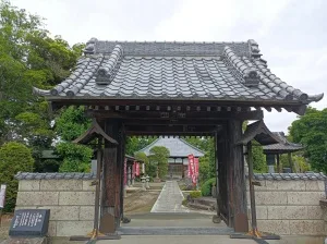 愛宕山 南蔵院の山門